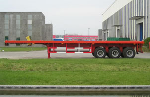Container Flatbed Semi Trailer